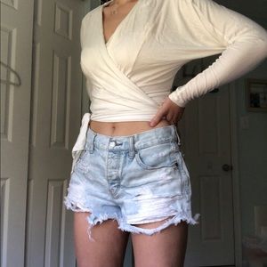 Forever 21 wrap top